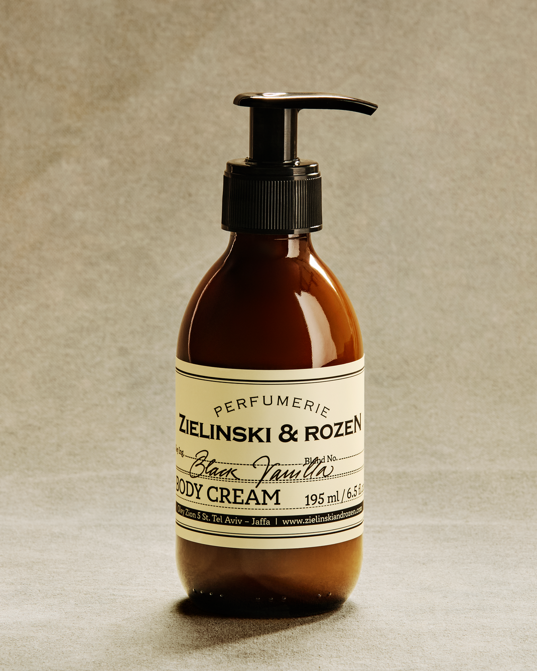 Body cream Black Vanilla