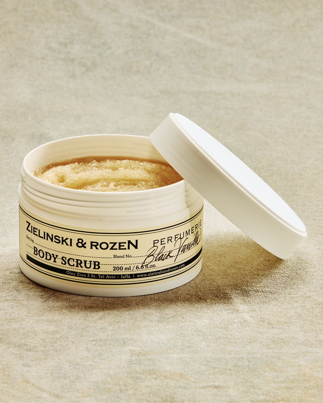 Body scrub Black Vanilla