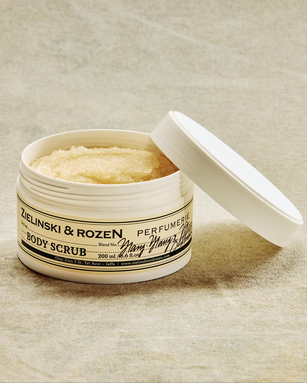 Body scrub Ylang-Ylang & Vetiver, Amber
