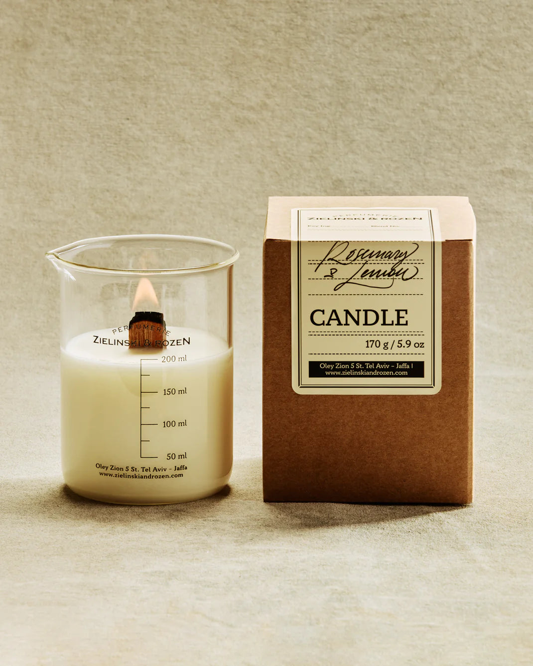 Candle Rosemary & Lemon