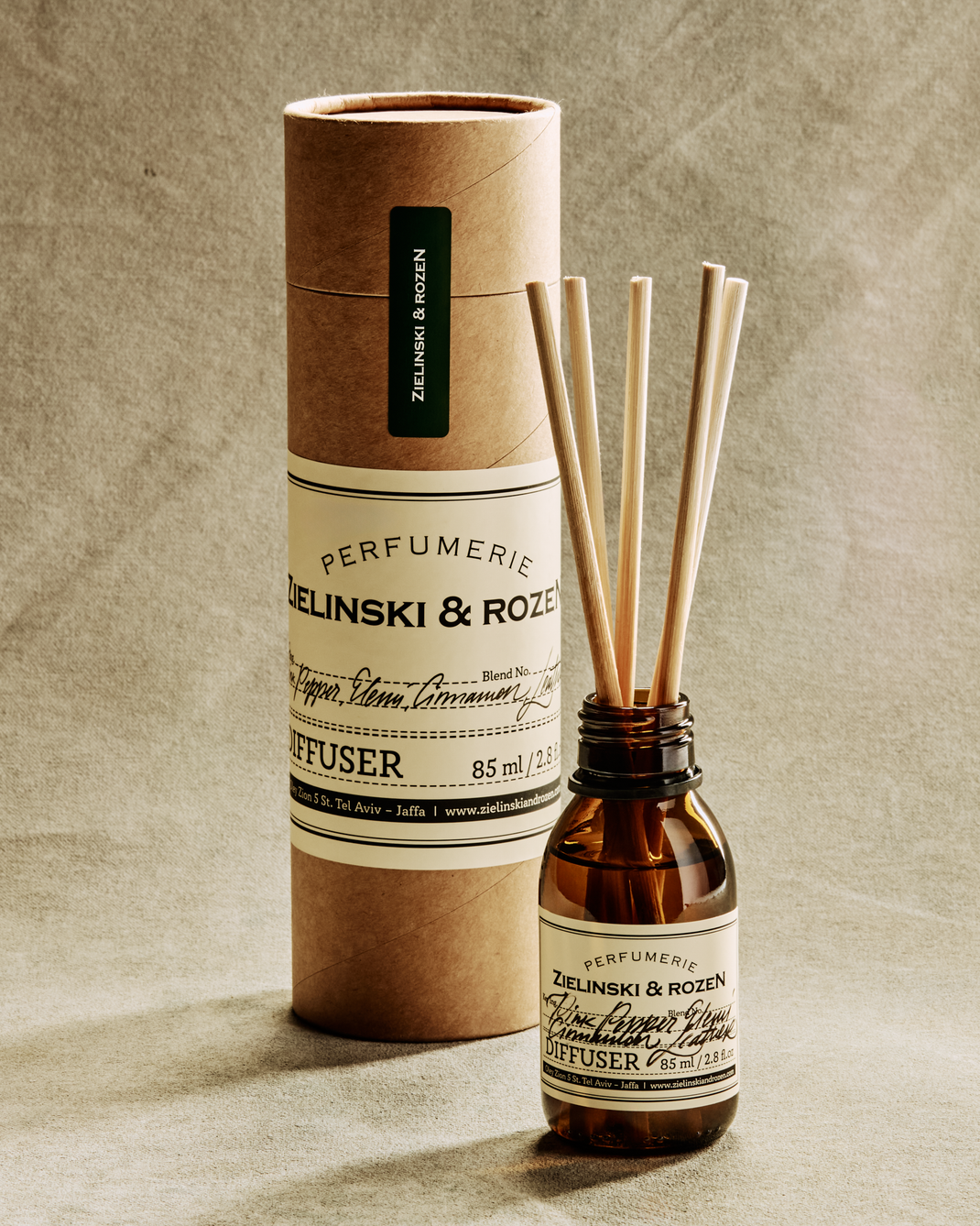 Diffuser Pink Pepper , Elemi,Cimnamoon, Leather