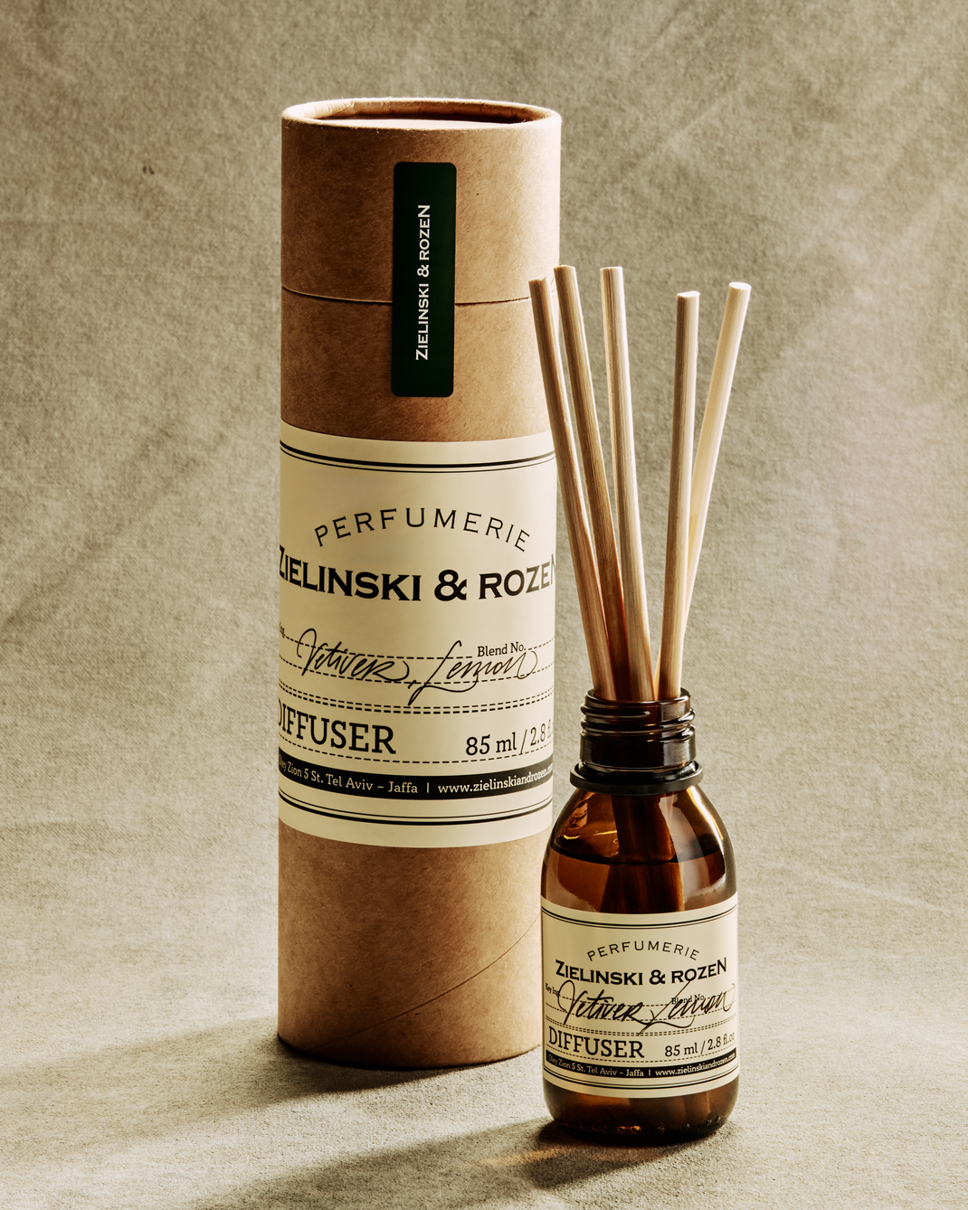 Diffuser Vetiver, Lemon