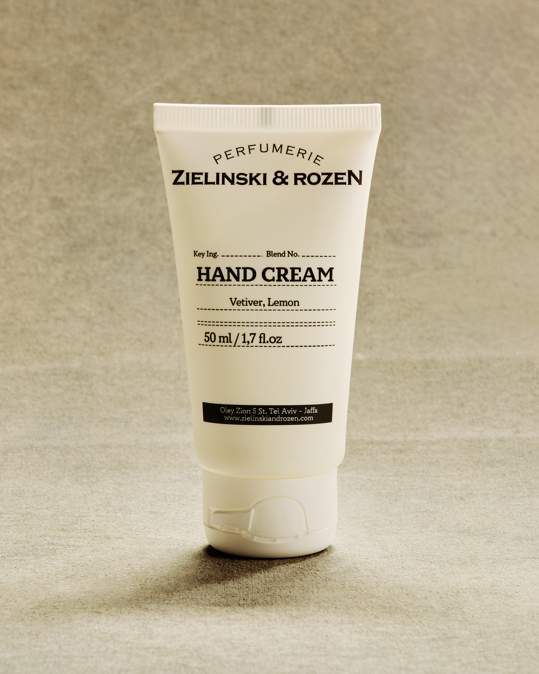 Hand cream Vetiver, Lemon