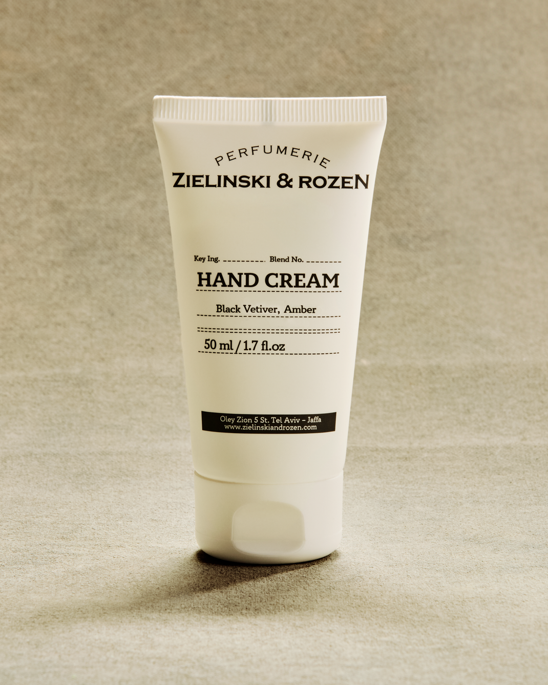 Hand Cream Black Vetiver, Amber