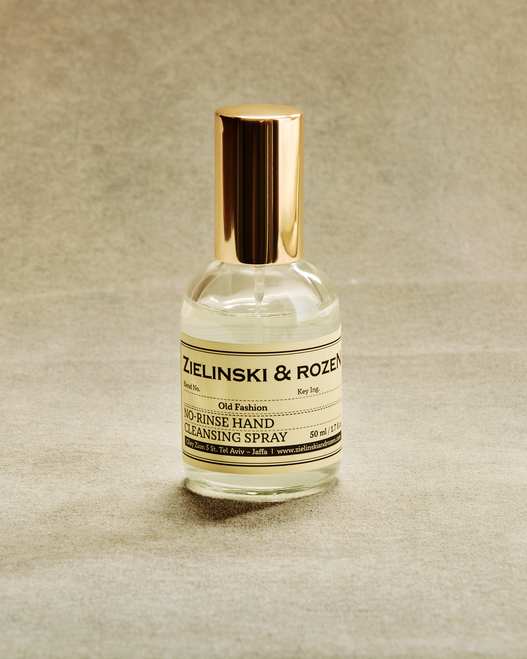 Hand cleansing spray Old Fashion