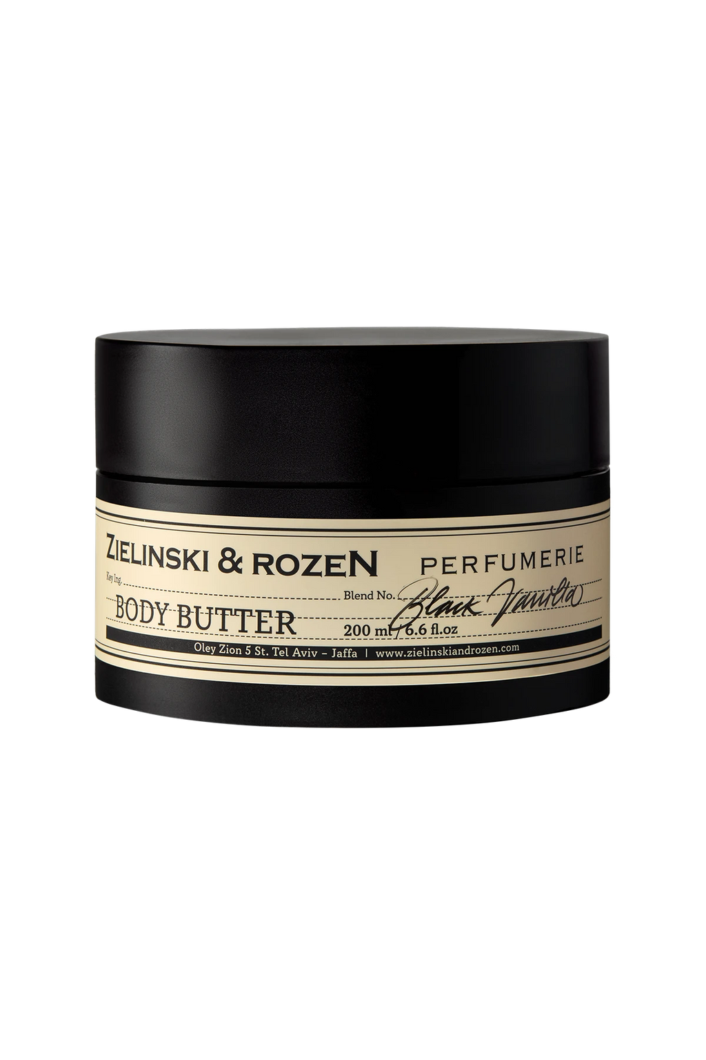 Body Butter Black Vanilla