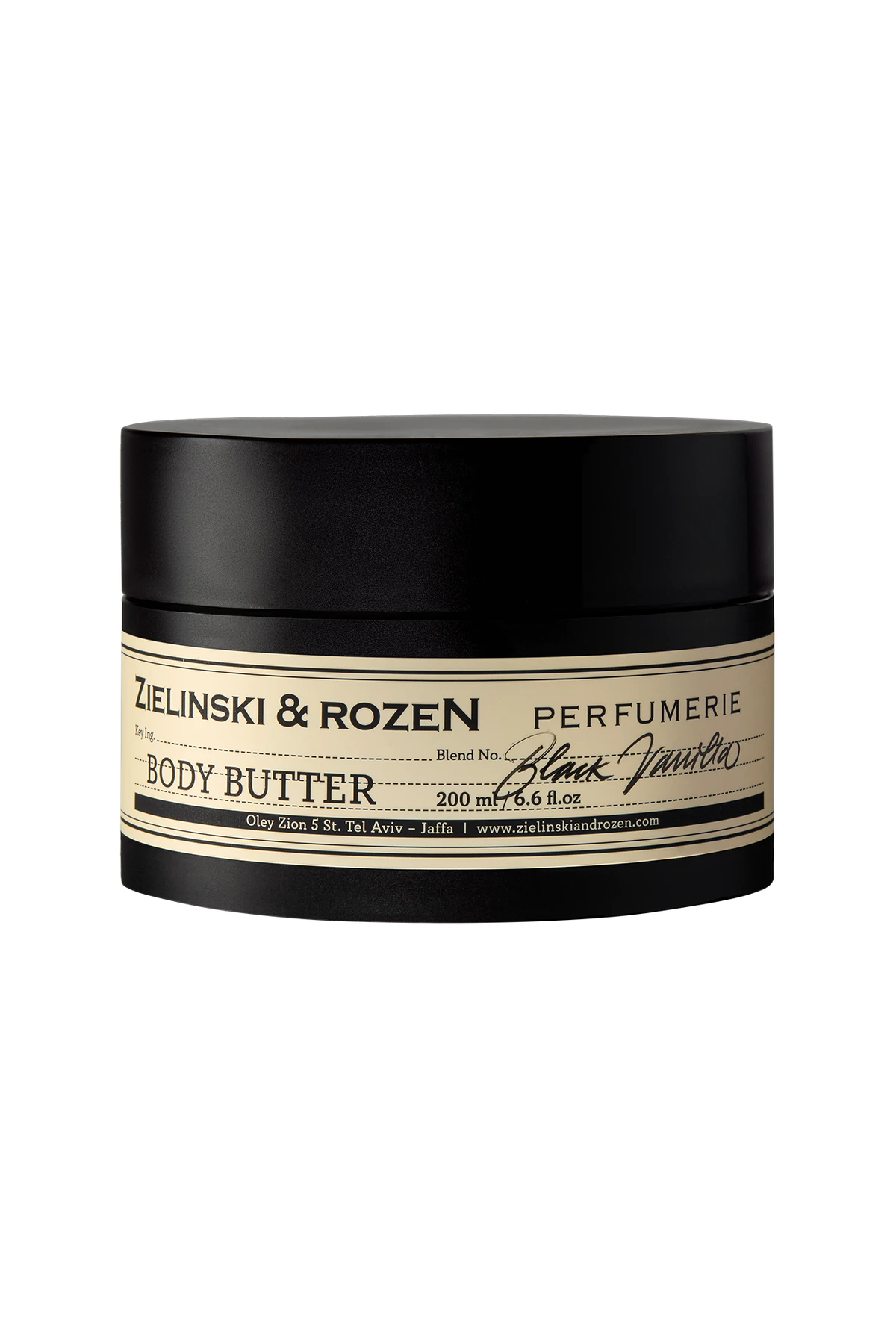 Body Butter Black Vanilla