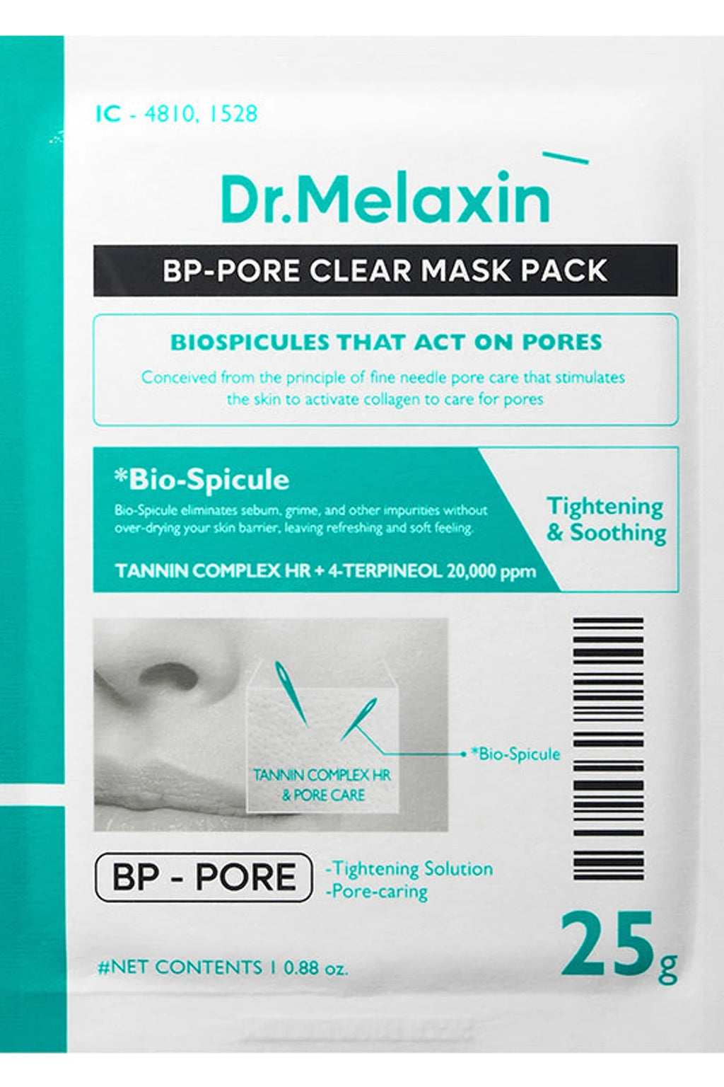 Dr. Melaxin BP Pore Clear Mask Pack