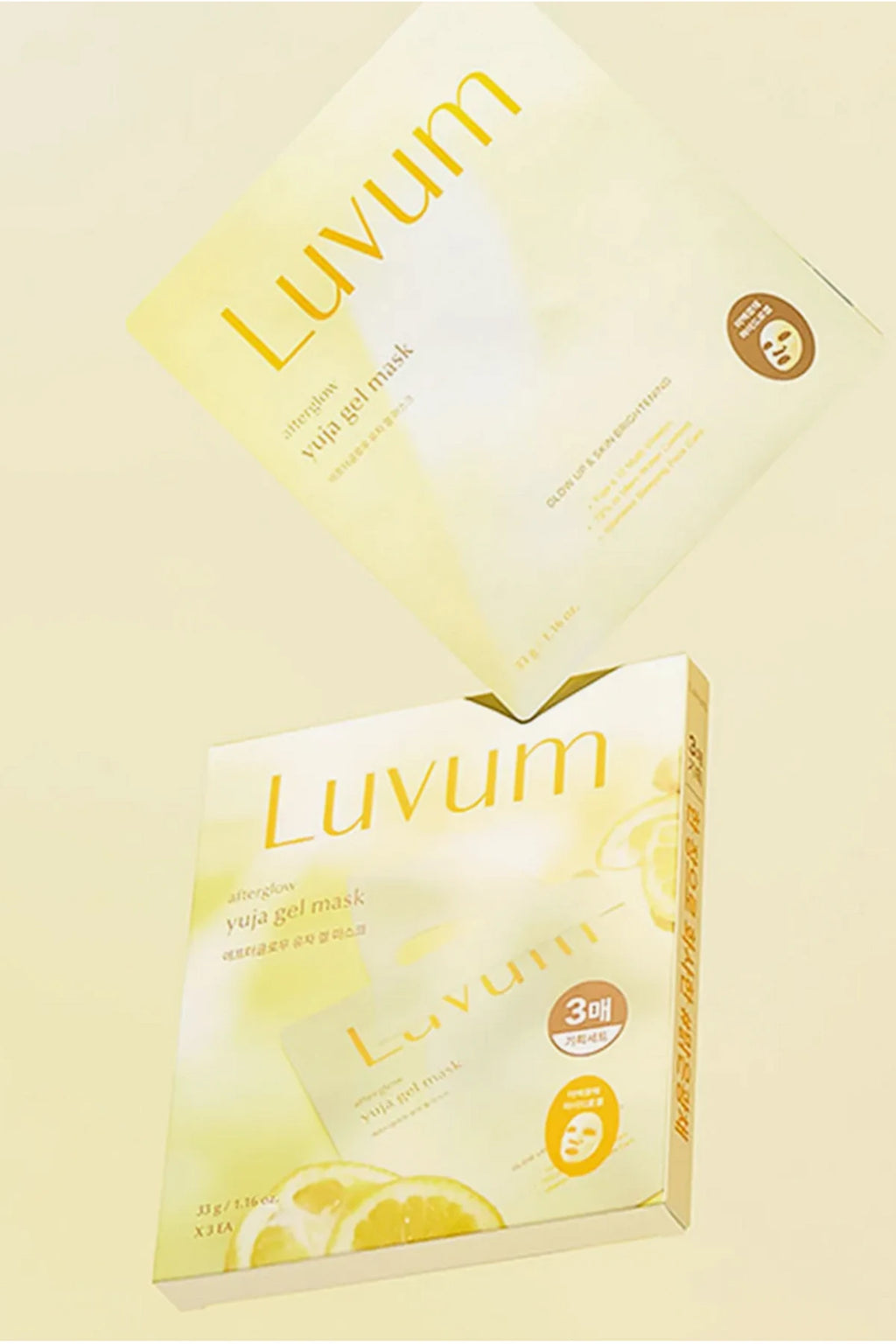 Luvum Afterglow Yuja Gel Mask