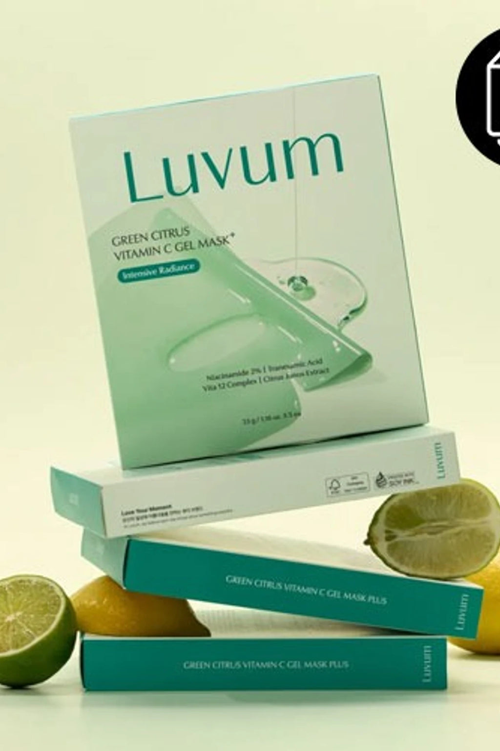 Luvum Green Citrus Vitamin C Gel Mask Plus