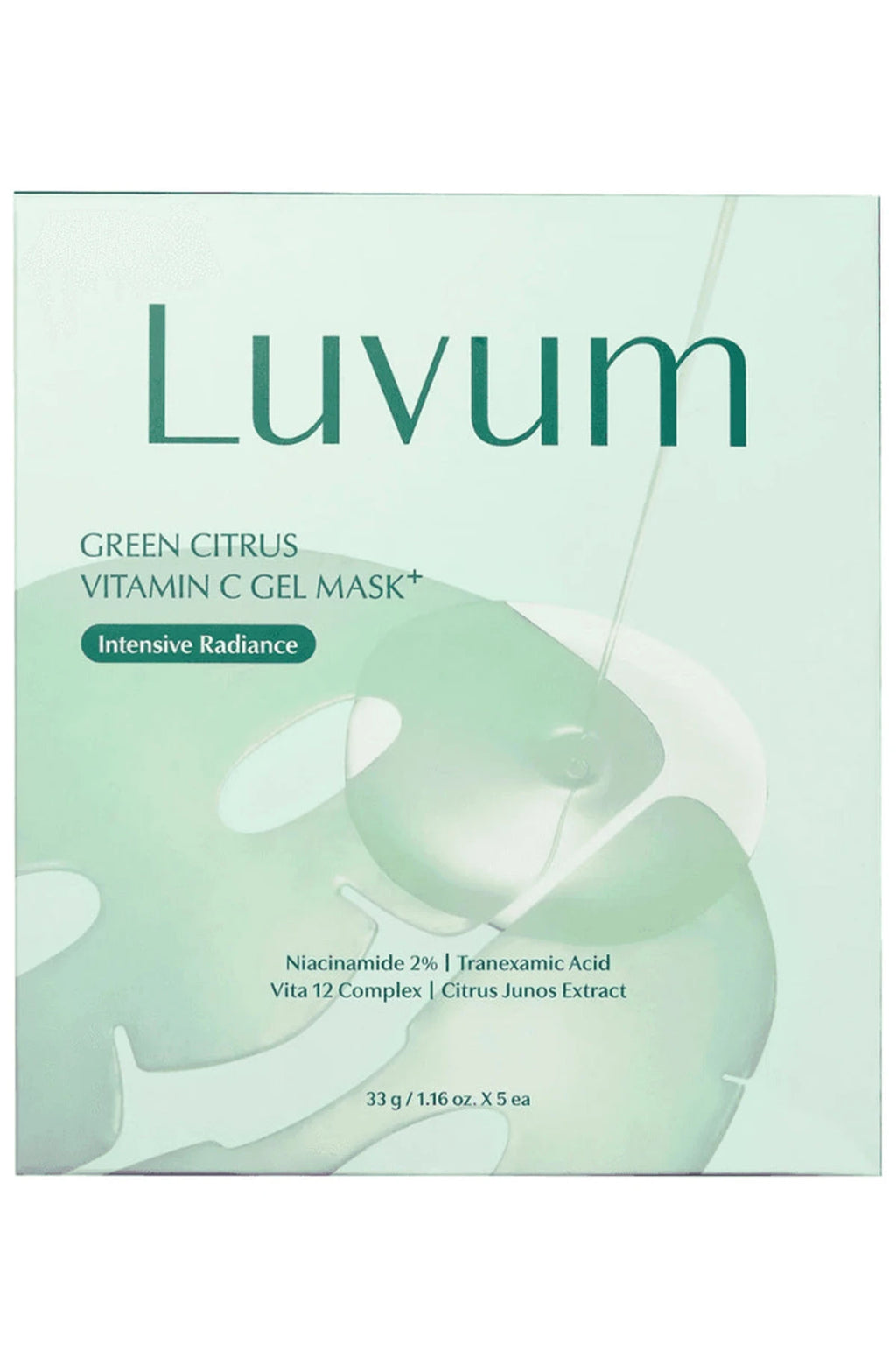 Luvum Green Citrus Vitamin C Gel Mask Plus