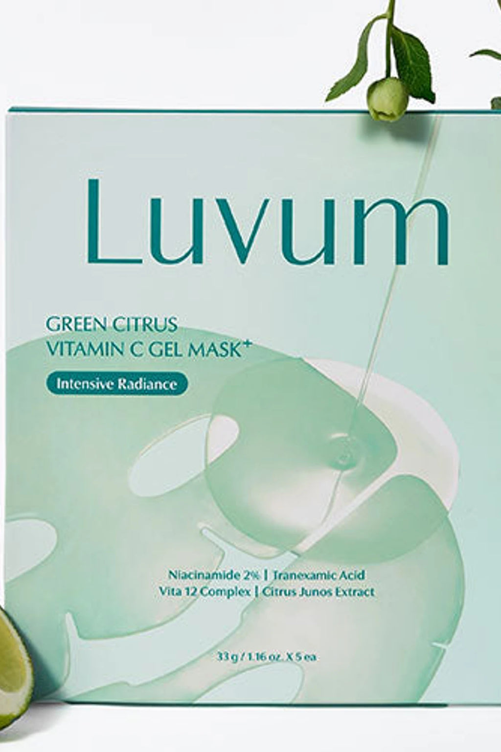 Luvum Green Citrus Vitamin C Gel Mask Plus