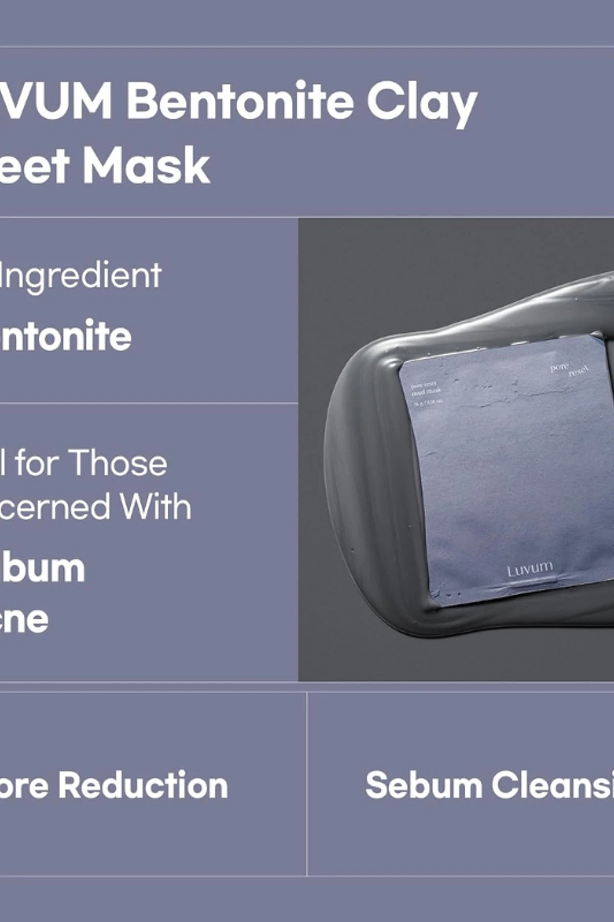 Luvum Pore Reset Mud Mask