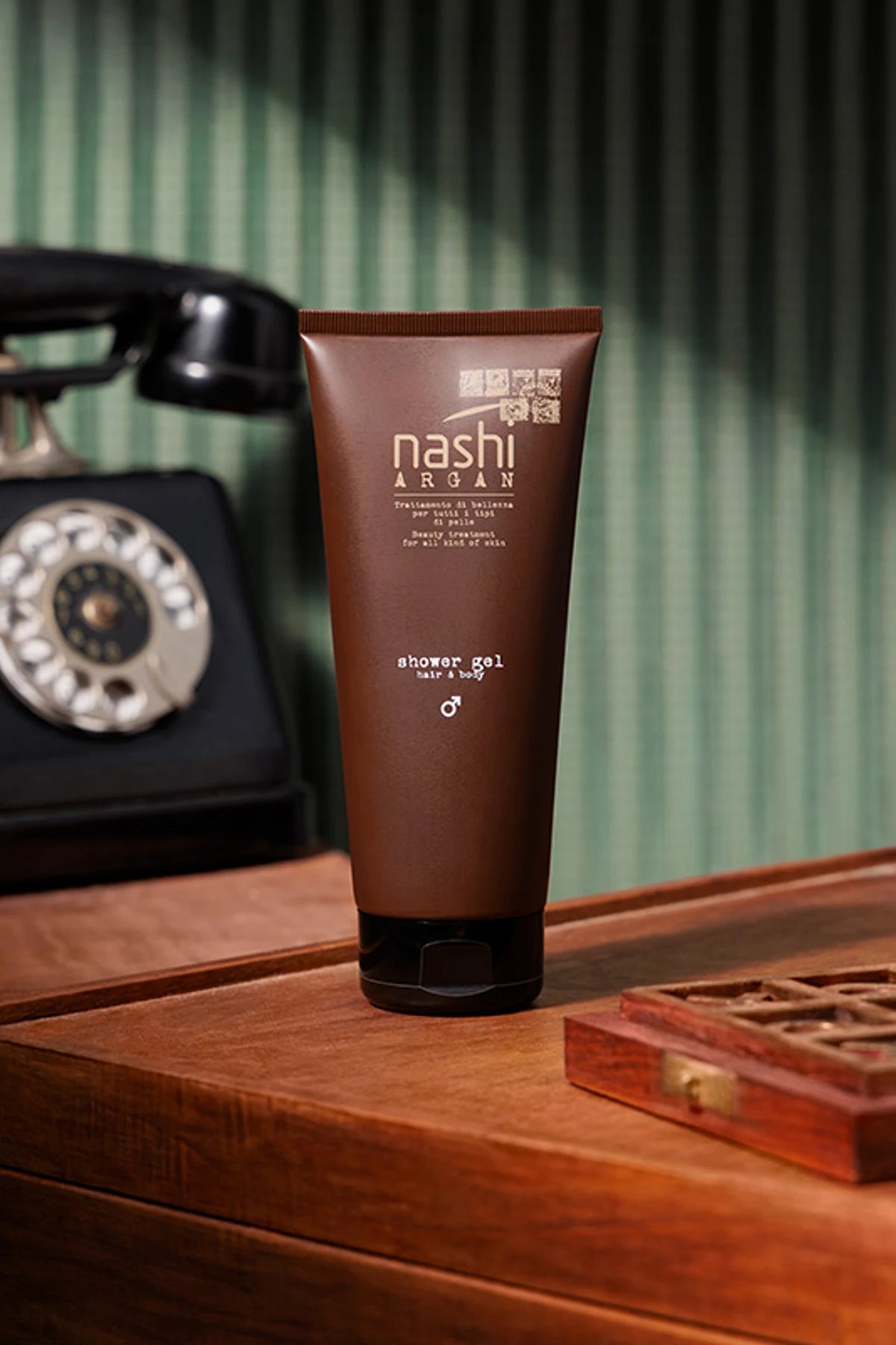 NASHI ARGAN MEN SHOWER GEL HAIR & BODY