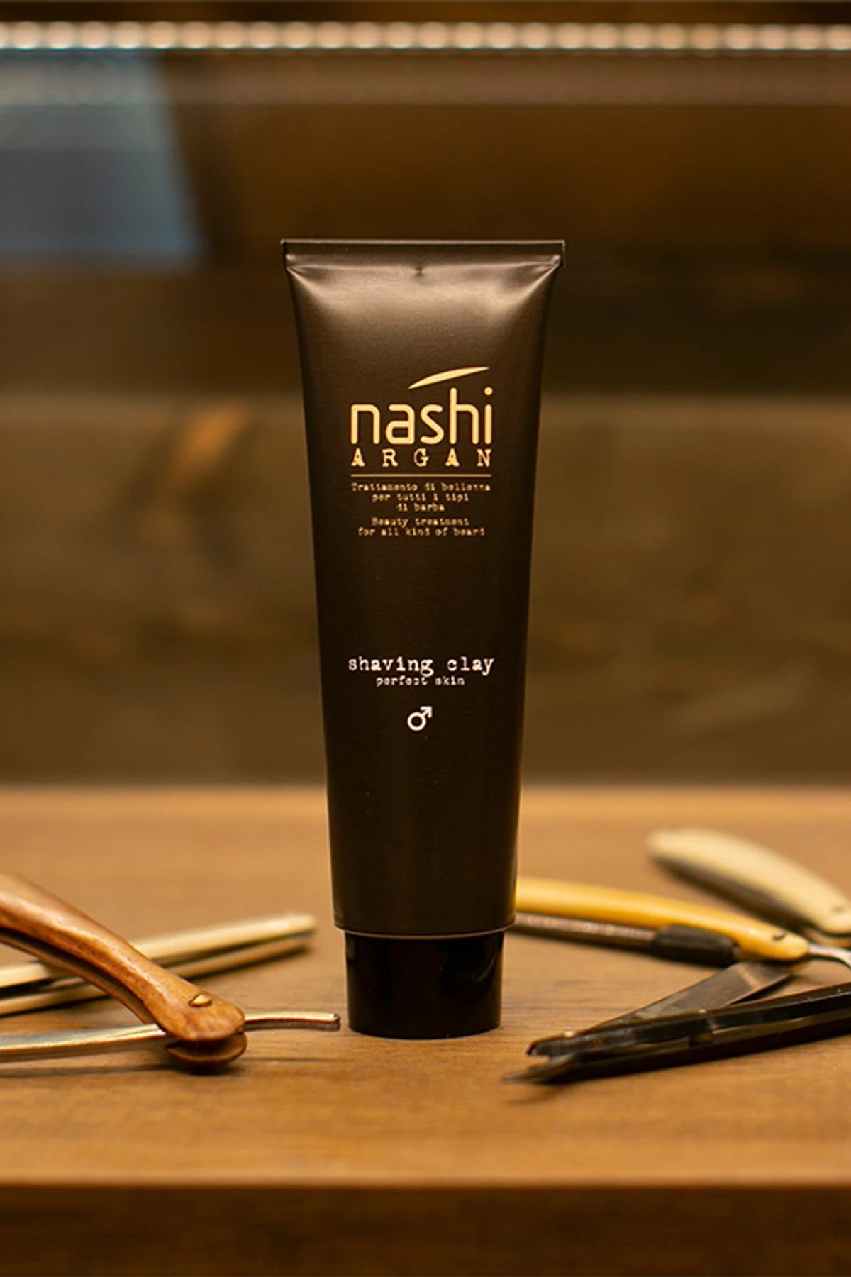 NASHI ARGAN SHAVING CLAY