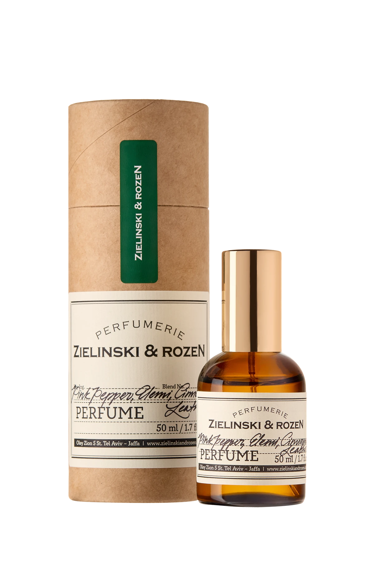 Perfume Pink Pepper, Elemi, Cinnamon, Leather
