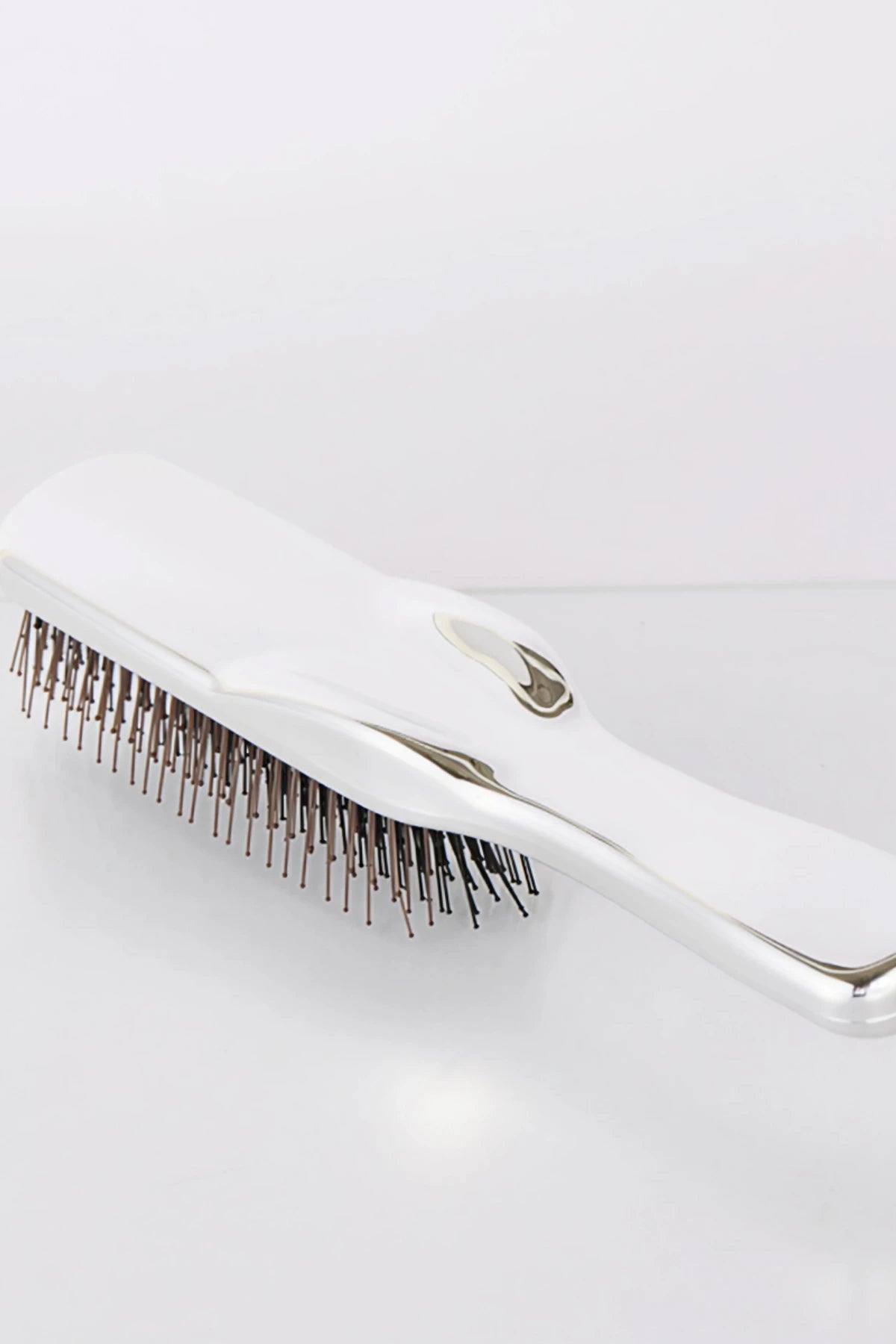 S-HEART-S SCALP BRUSH PLUS LONG SILVER + TUBE STAND