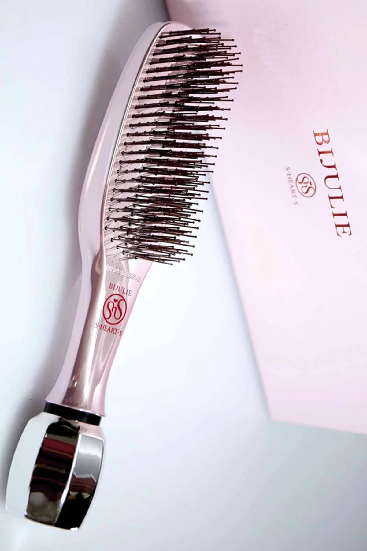 S-HEART SCALP BRUSH BIJULIE ROLLER GIFTBOX