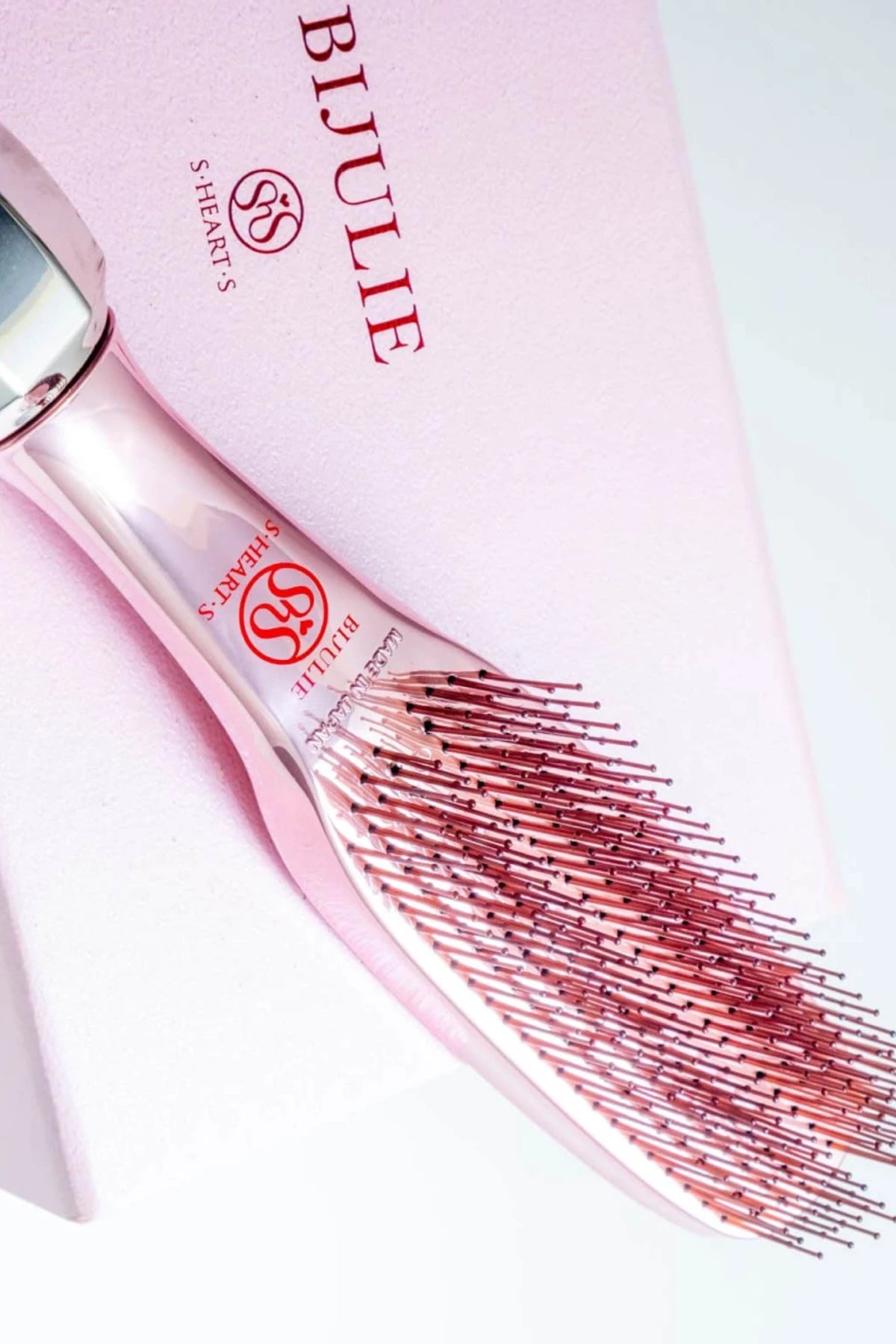 S-HEART SCALP BRUSH BIJULIE ROLLER GIFTBOX